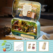 Load image into Gallery viewer, Cutebee DIY House Miniature with Furniture LED Music Dust Cover Model Building Blocks Toys for Children Casa Newv1-v3