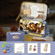 Load image into Gallery viewer, Cutebee DIY House Miniature with Furniture LED Music Dust Cover Model Building Blocks Toys for Children Casa Newv1-v3